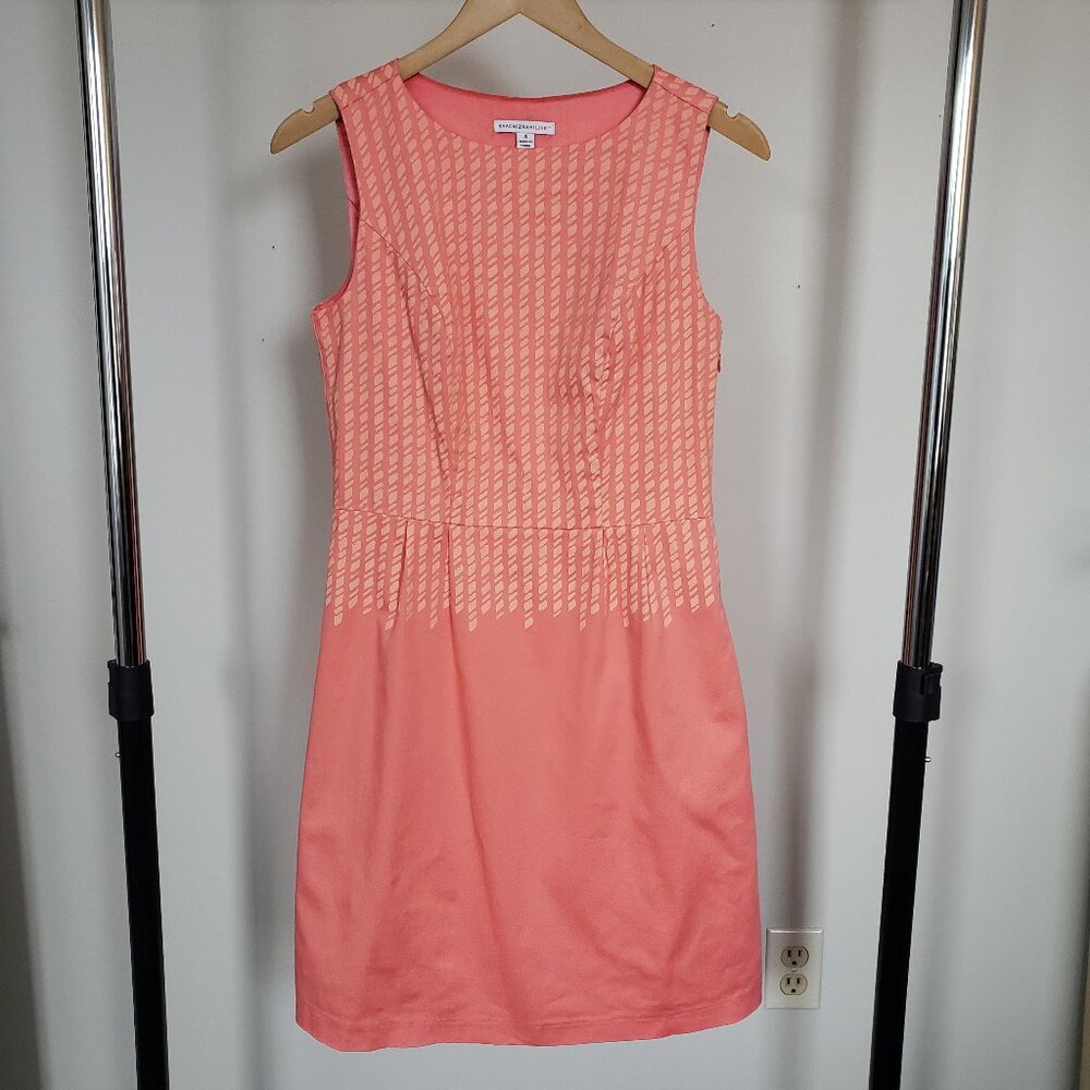 Isaac Mizrahi Live! Coral Pink Sleeveless Dress